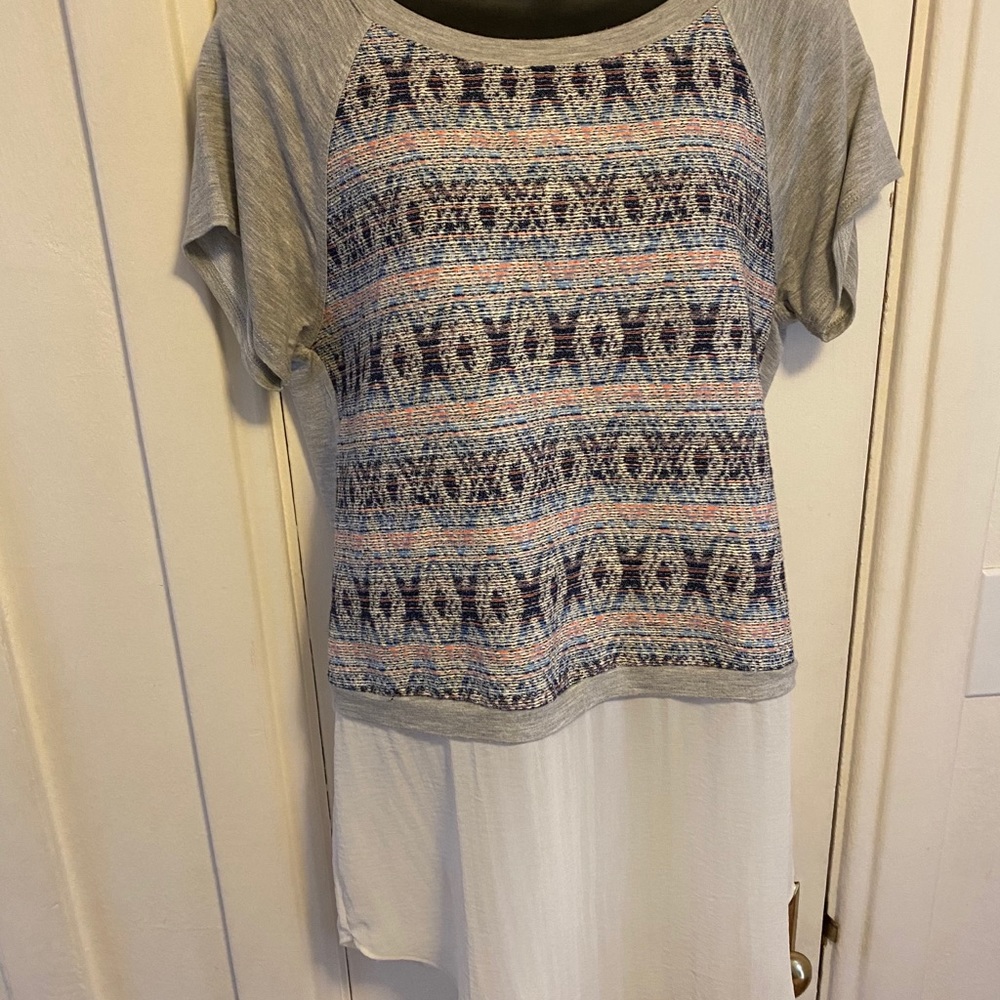 Anthropologie layered T-shirt
